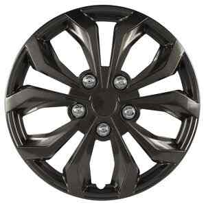 Pilot Gunmetal 15in Wheel Cover 4 Piece